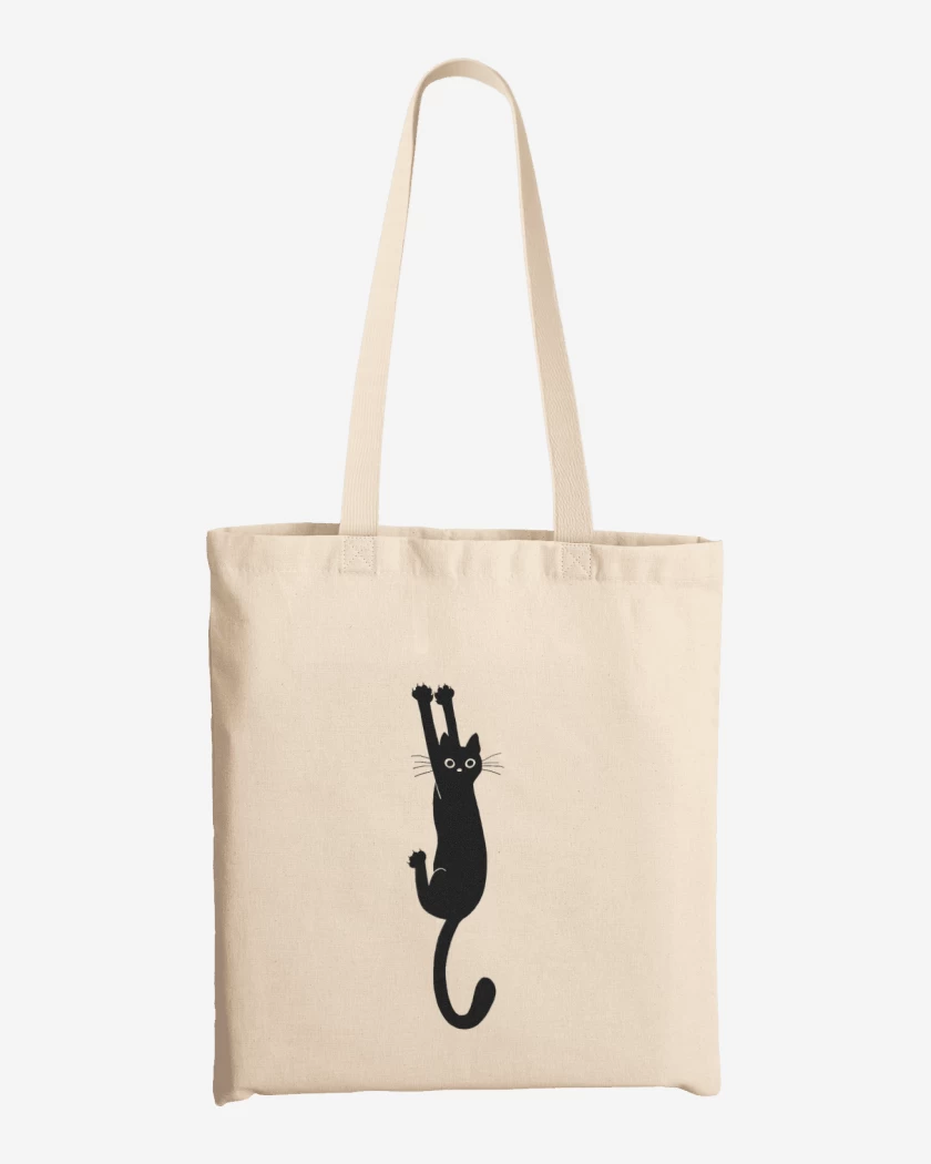 Totebag Gat@ Negr@
