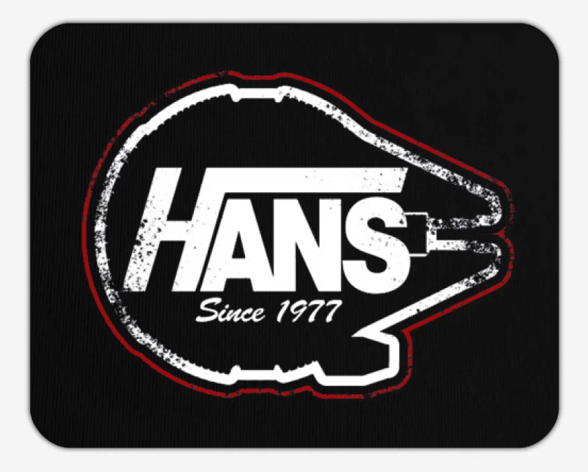 Mousepad Negro de Hans 