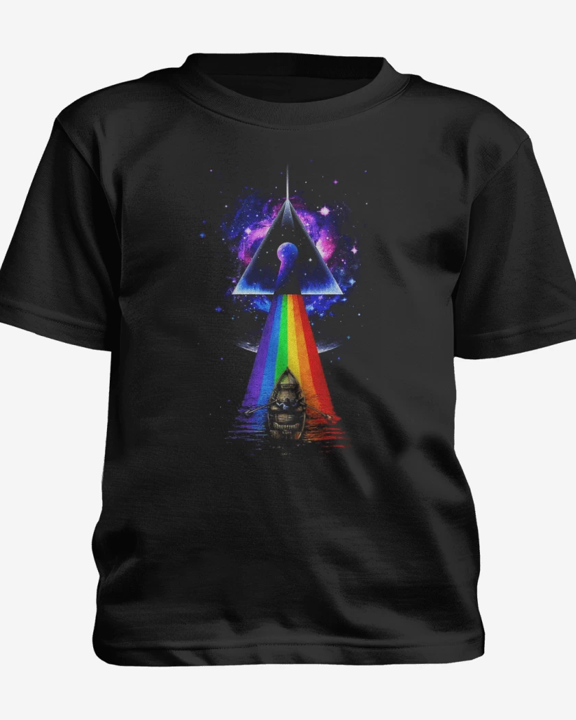 Polera de niño Negro de Pink floyd 2