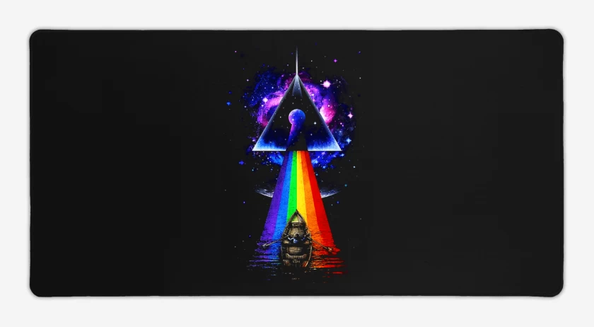 Mouse pad Gamer Negro de Pink floyd 2
