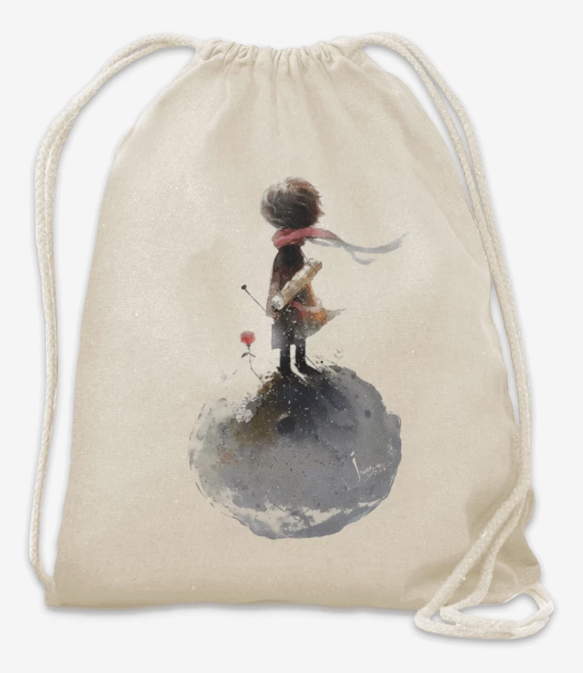 Mochila Blanco de El principito