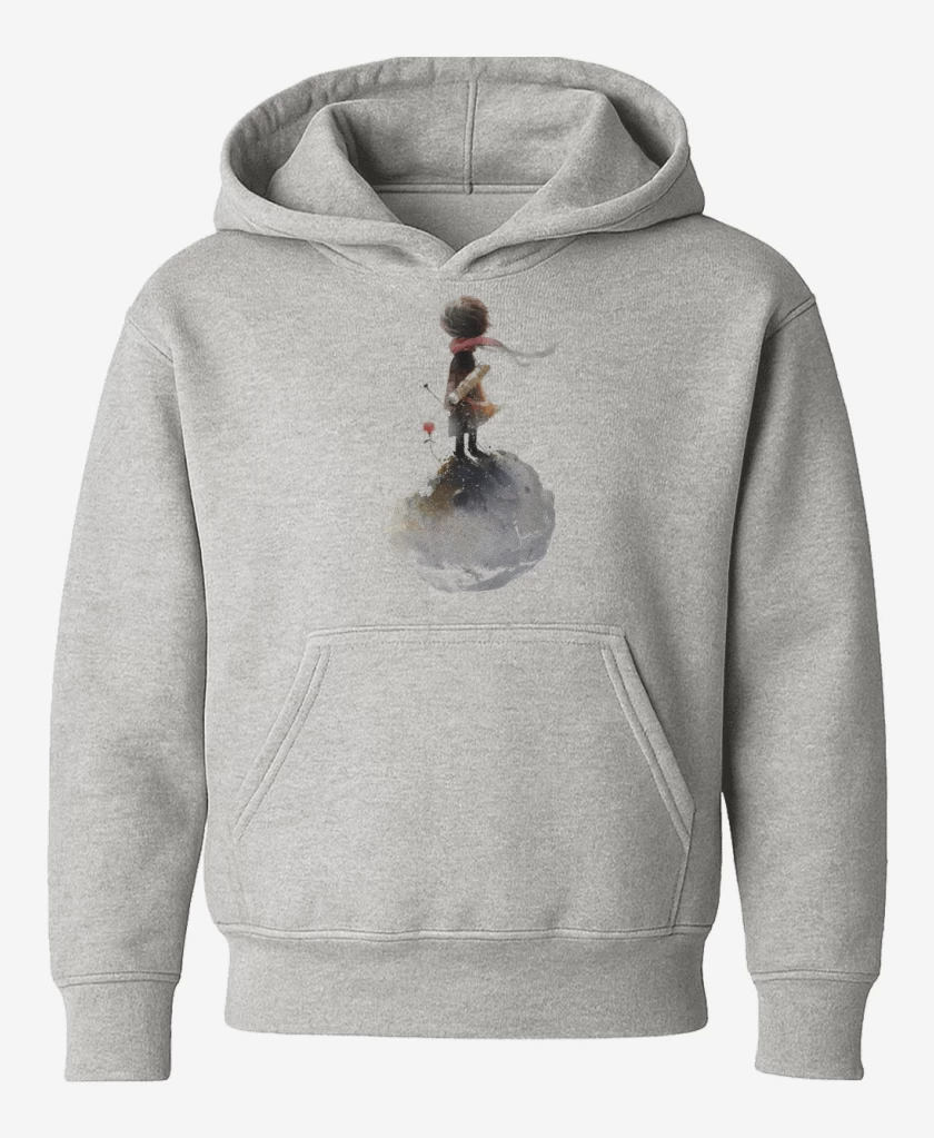 Poleron de niño Gris Melange de El principito