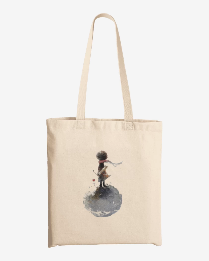 Totebag Blanco de El principito