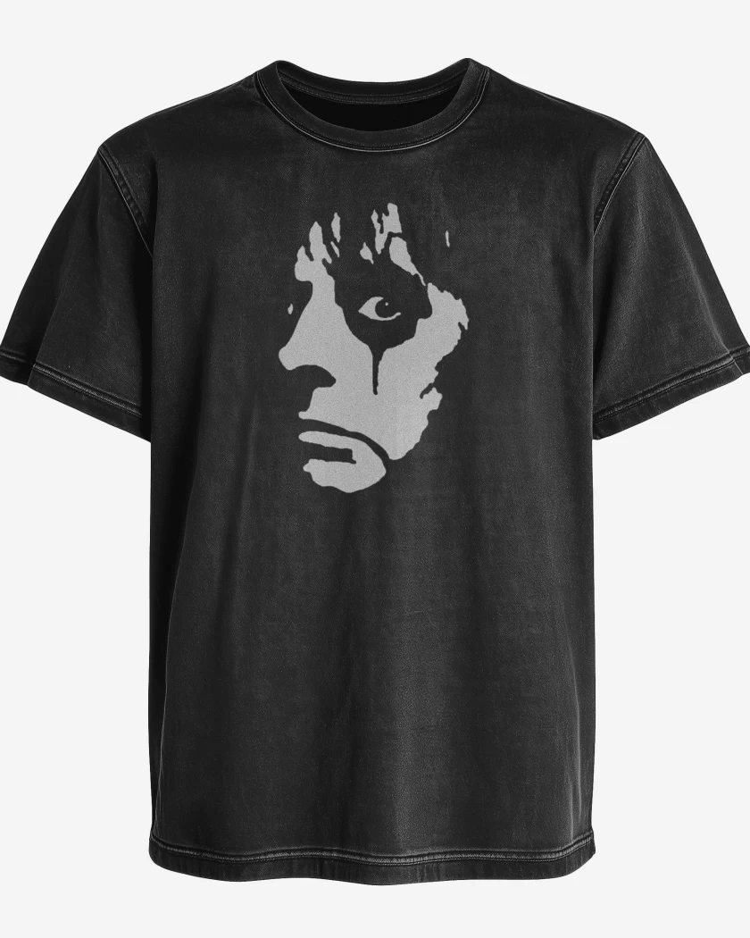 Polera desgastada Negro de Alice Cooper 