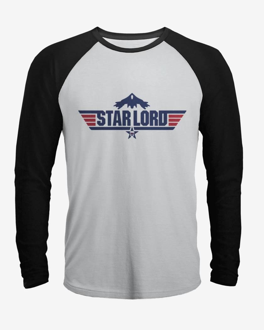 Polera Raglan Star Lord - Nave