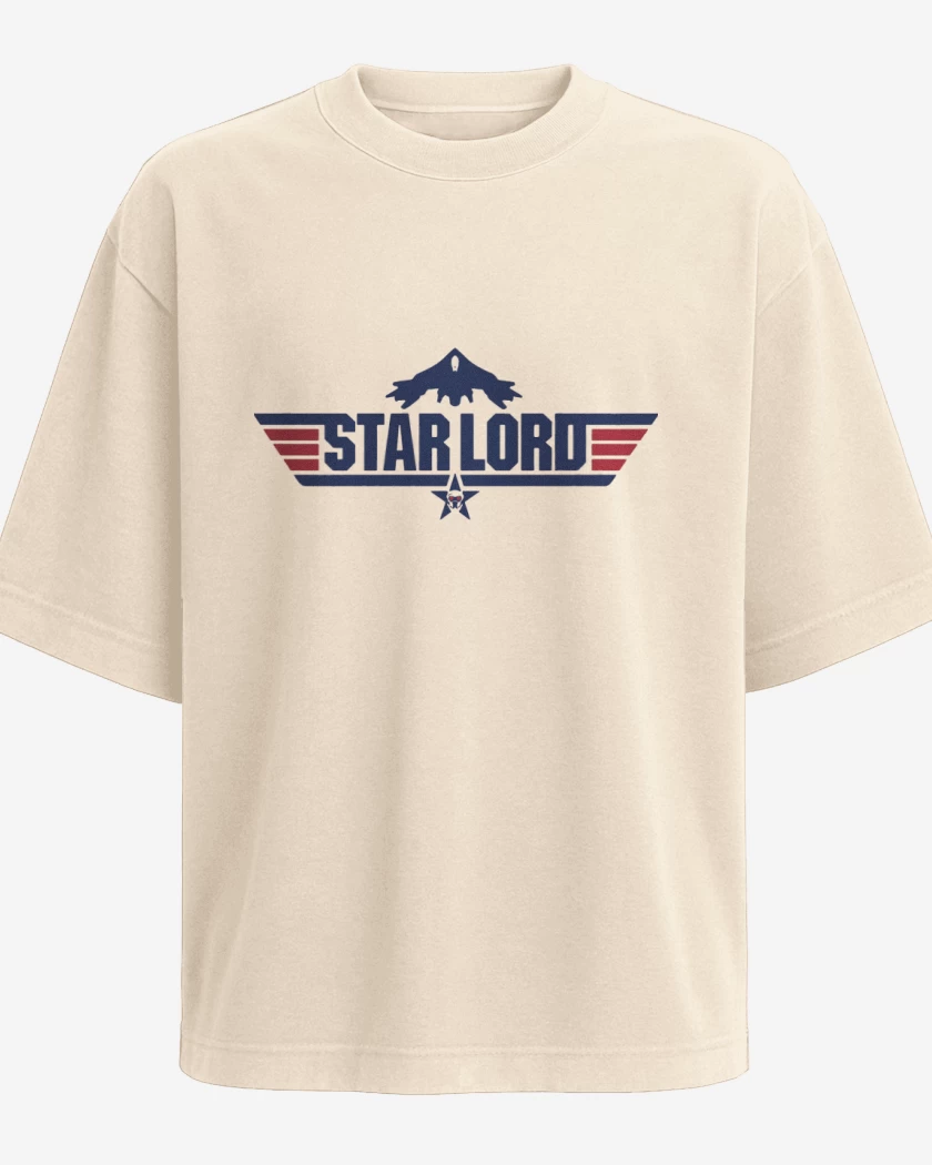 Polera Oversize Beige de Star Lord - Nave