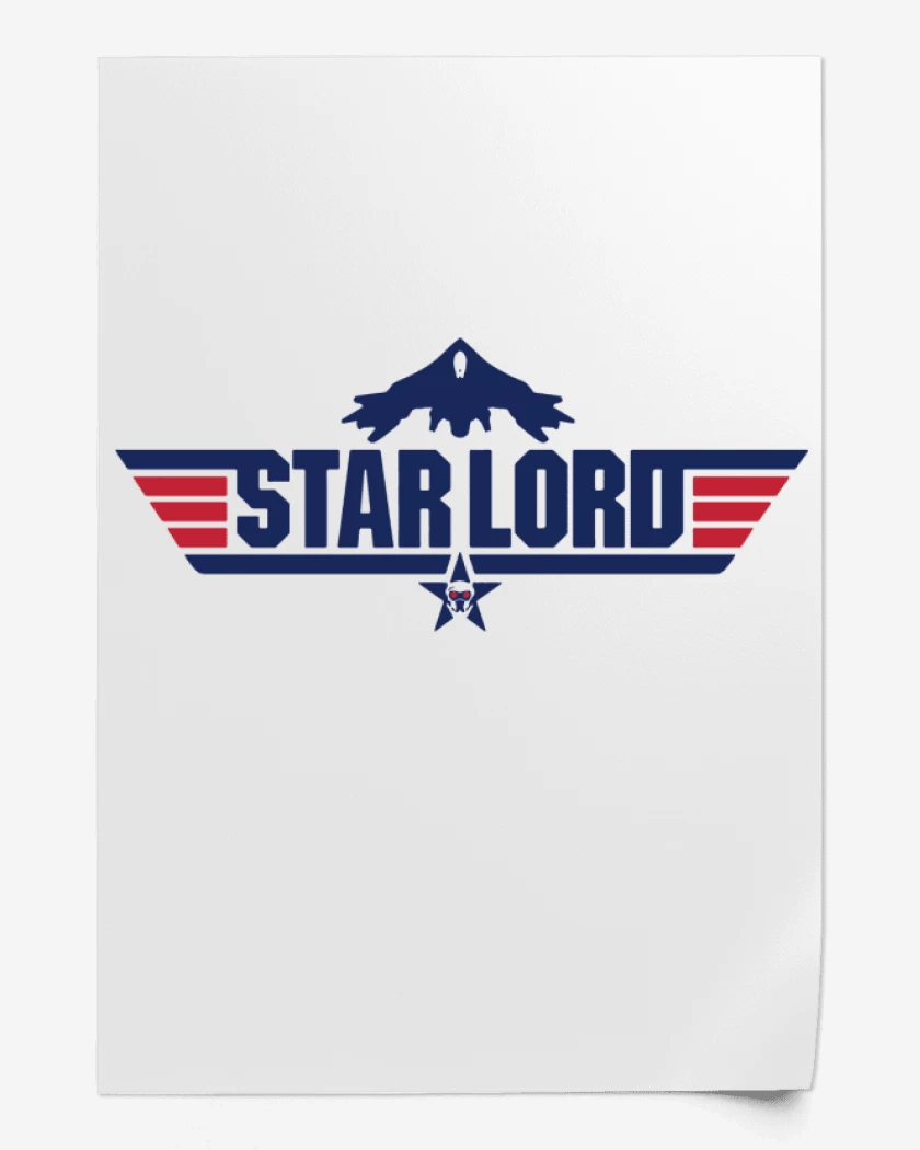 Print Star Lord - Nave