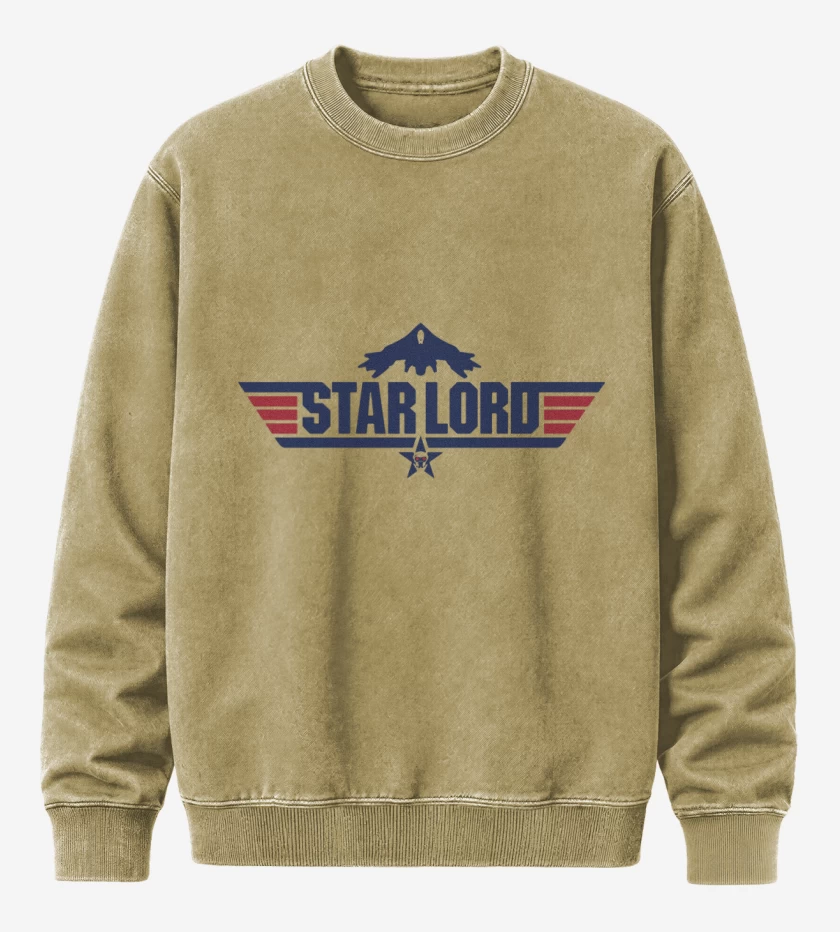 Poleron Polo Acid Wash Beige de Star Lord - Nave