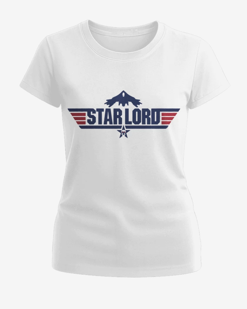 Polera de Mujer Blanco de Star Lord - Nave