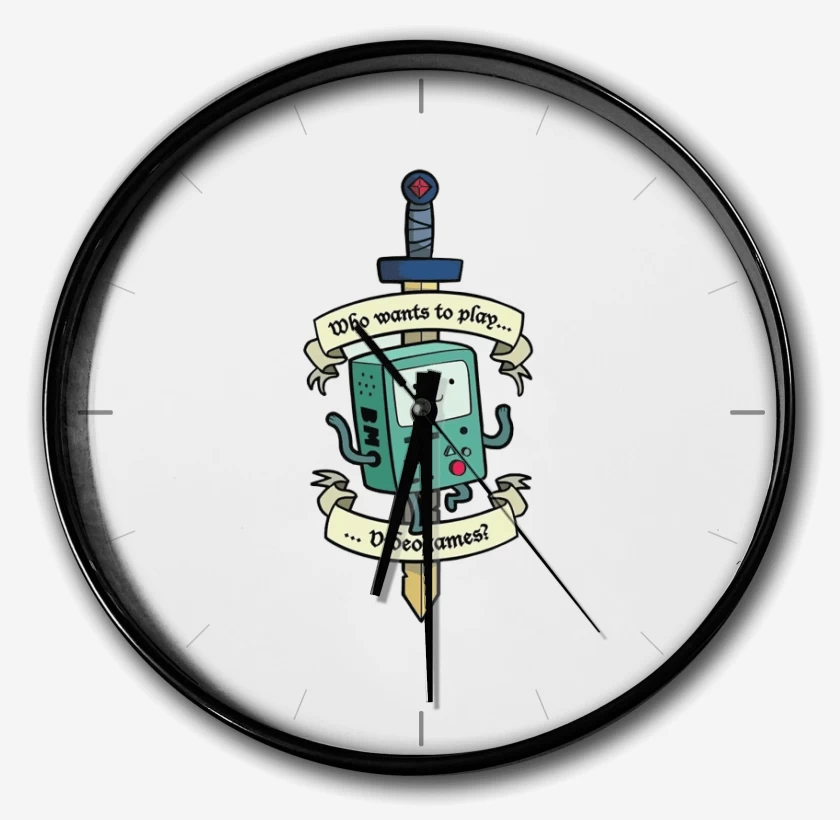 Reloj Blanco de BMO espada 