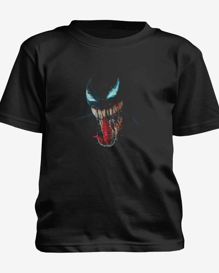 Polera de niño Negro de venom 6 
