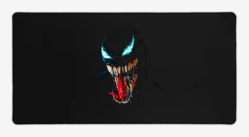 Mouse pad Gamer Negro de venom 6 