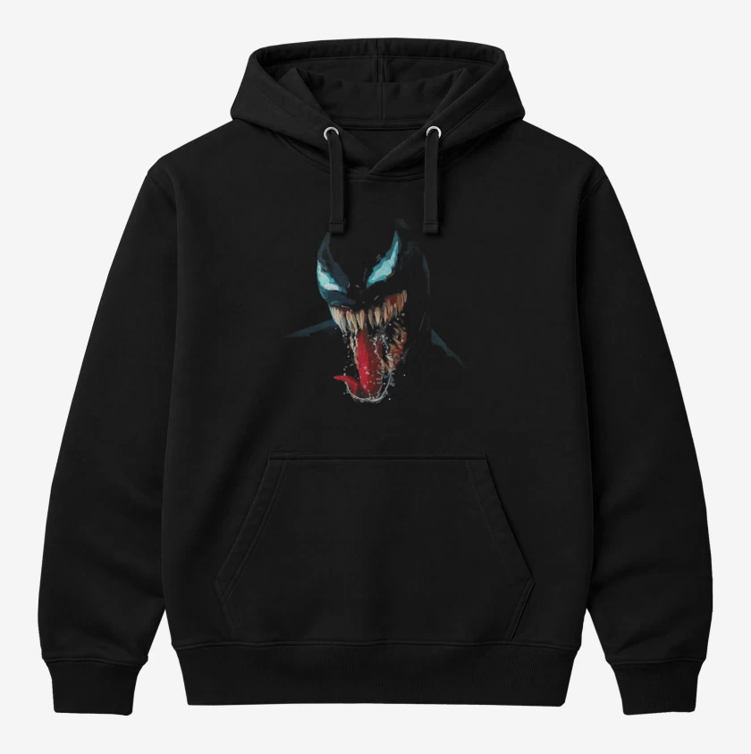 Polerón Canguro Negro de venom 6 