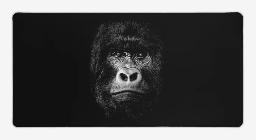 Mouse pad Gamer Negro de Gorila