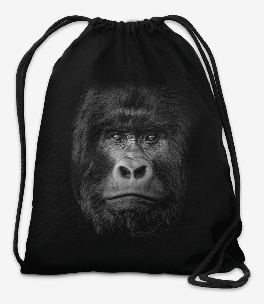 Mochila Negro de Gorila