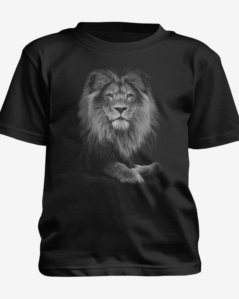 Polera de niño Negro de Leon