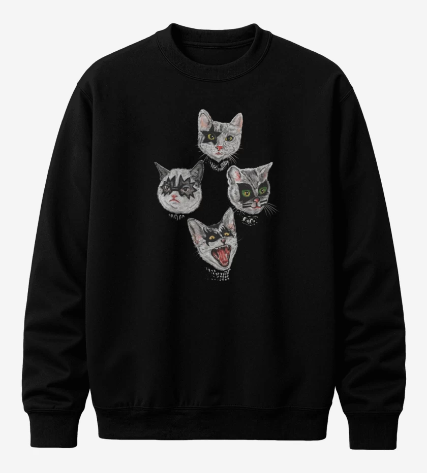 Poleron polo Kiss cat