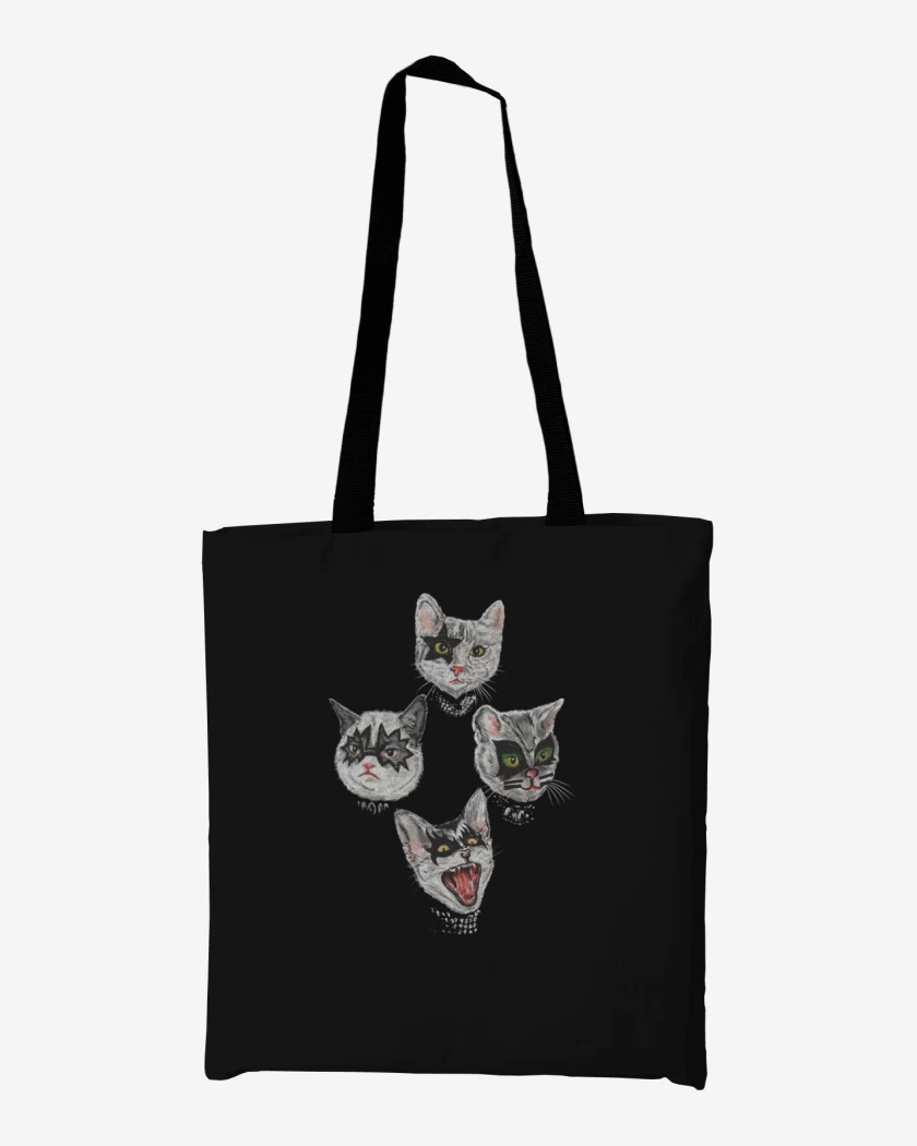 Totebag Kiss cat
