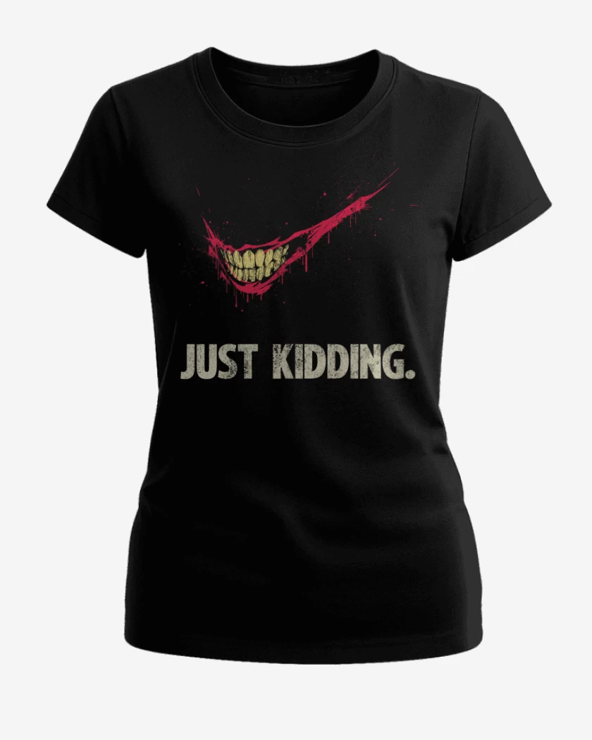 Polera de Mujer Negro de Just kidding