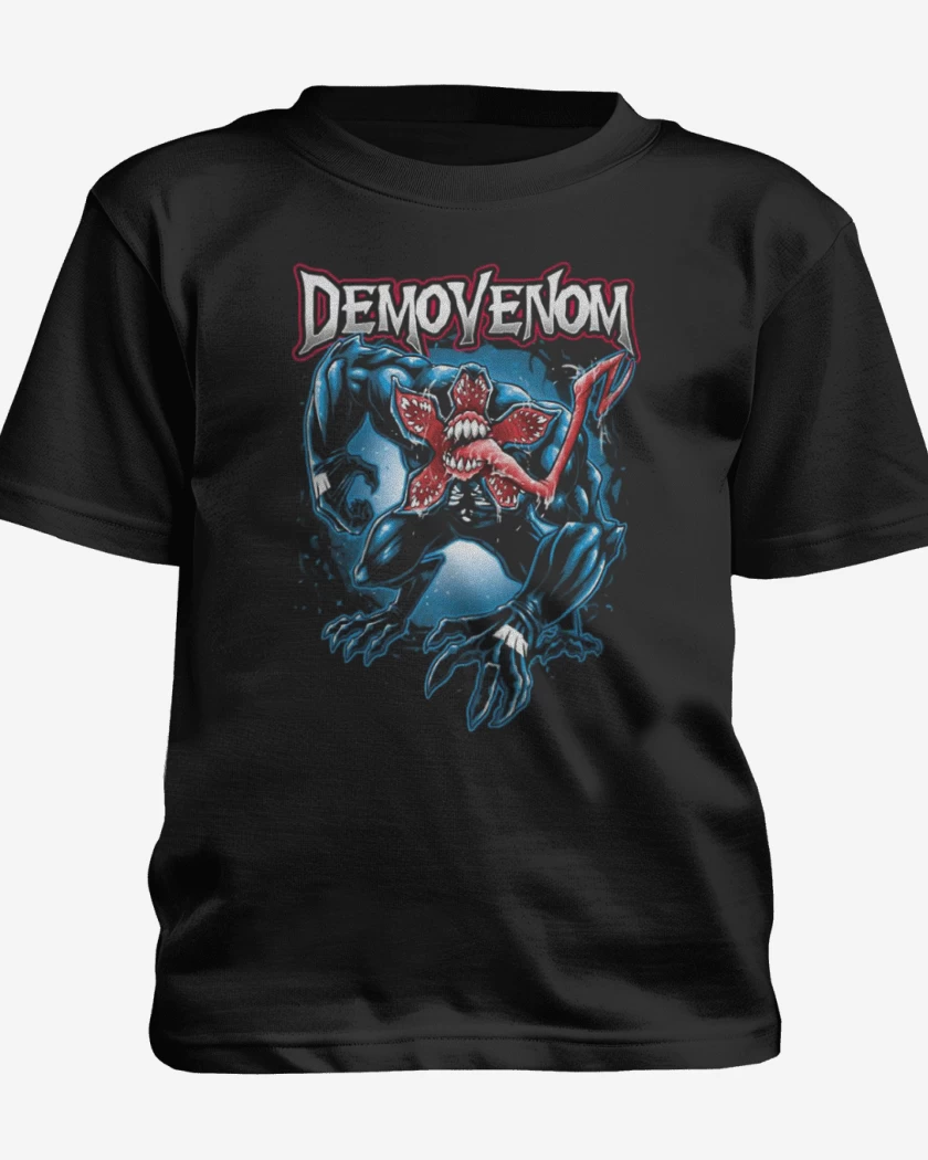 Polera de niño Negro de Demovenom