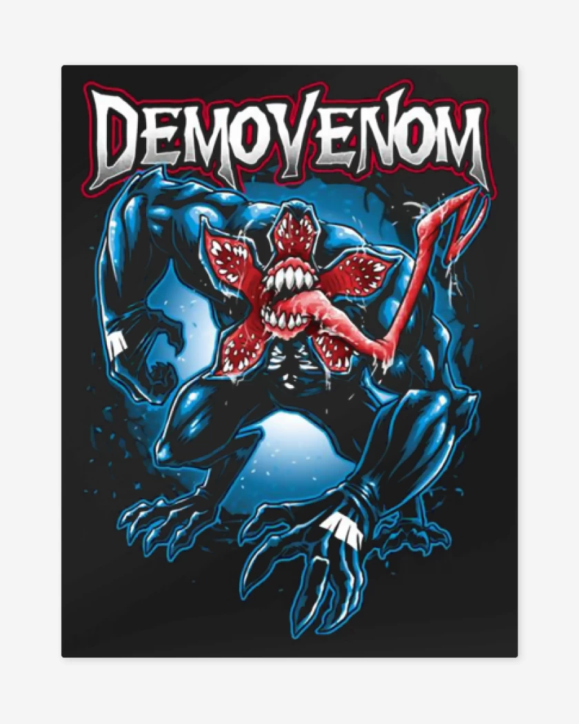 Print metalico Negro de Demovenom