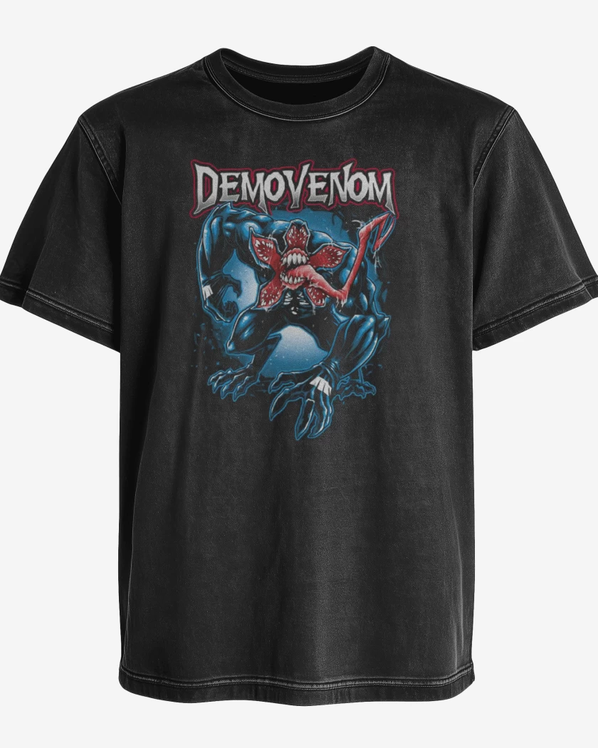 Polera desgastada Demovenom