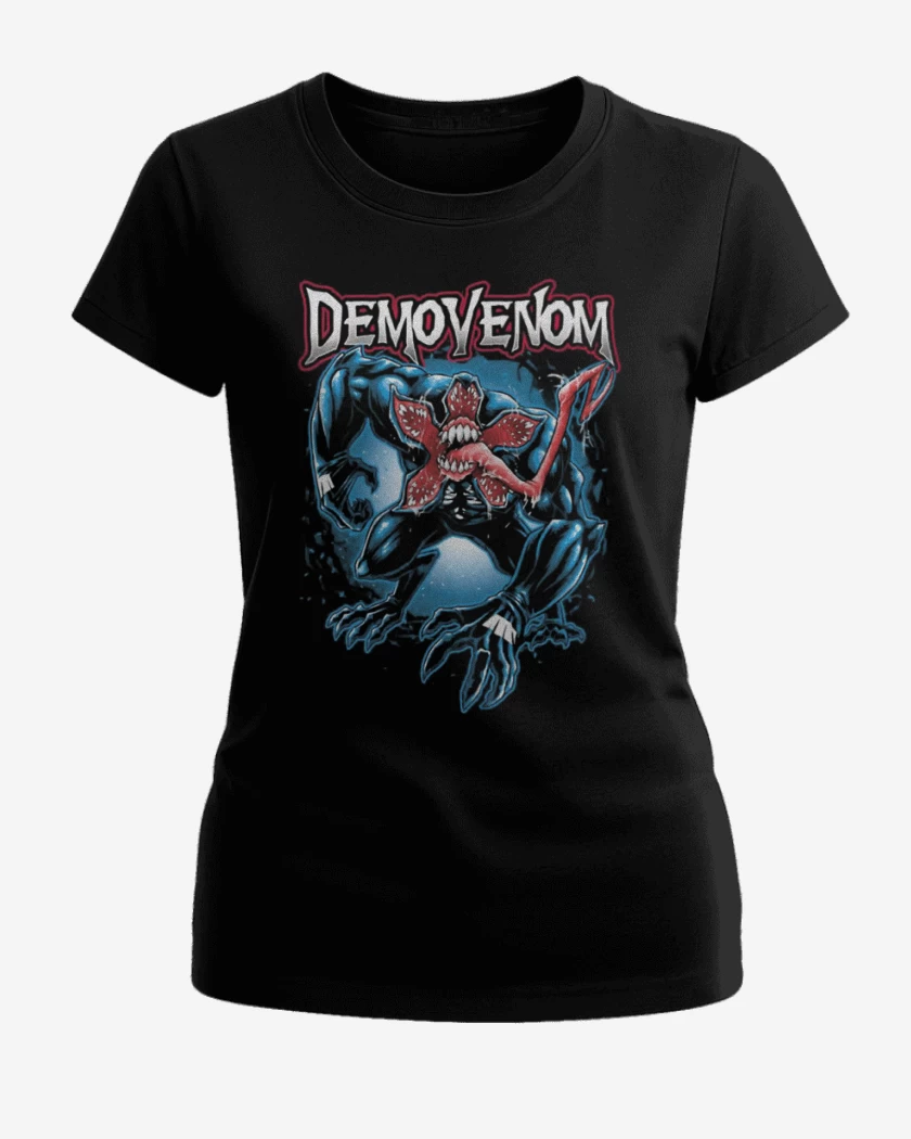 Polera de Mujer Negro de Demovenom