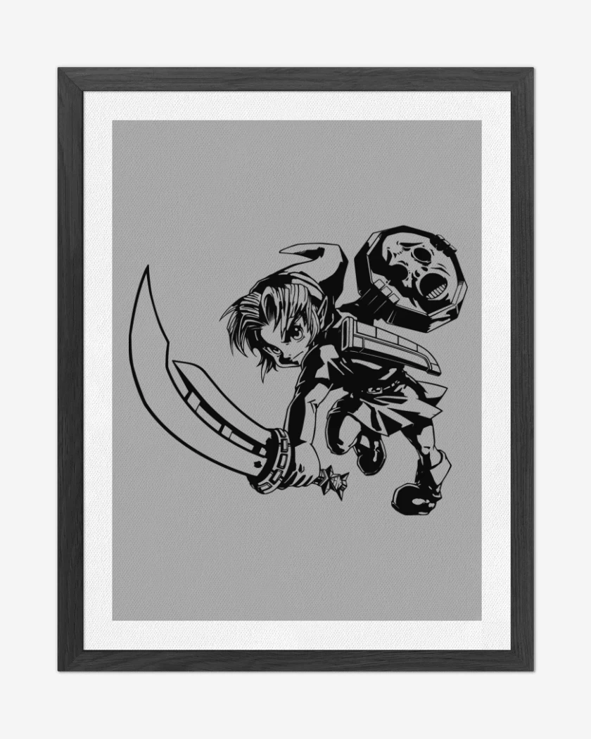 Cuadro decorativo Gris Melange de Young link