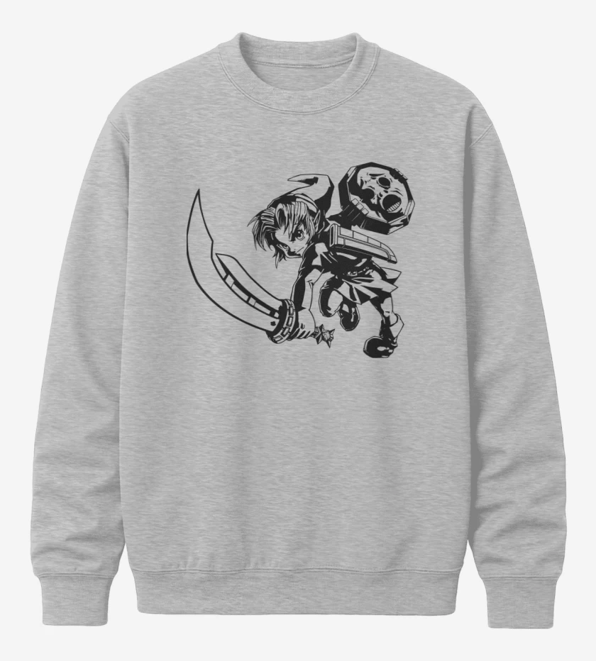 Poleron polo Gris Melange de Young link