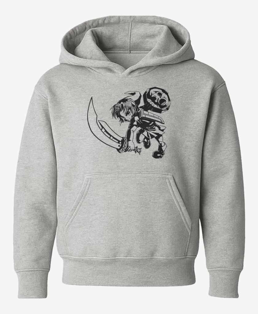 Poleron de niño Gris Melange de Young link