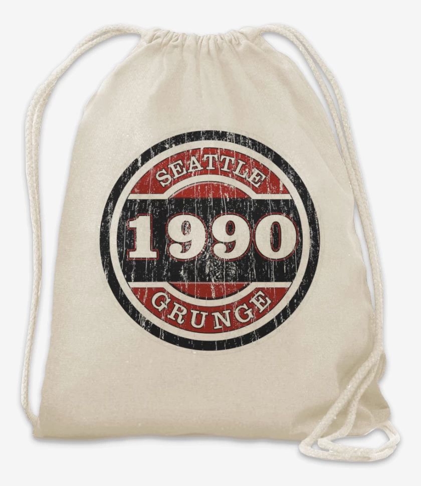 Mochila Blanco de grunge 1990