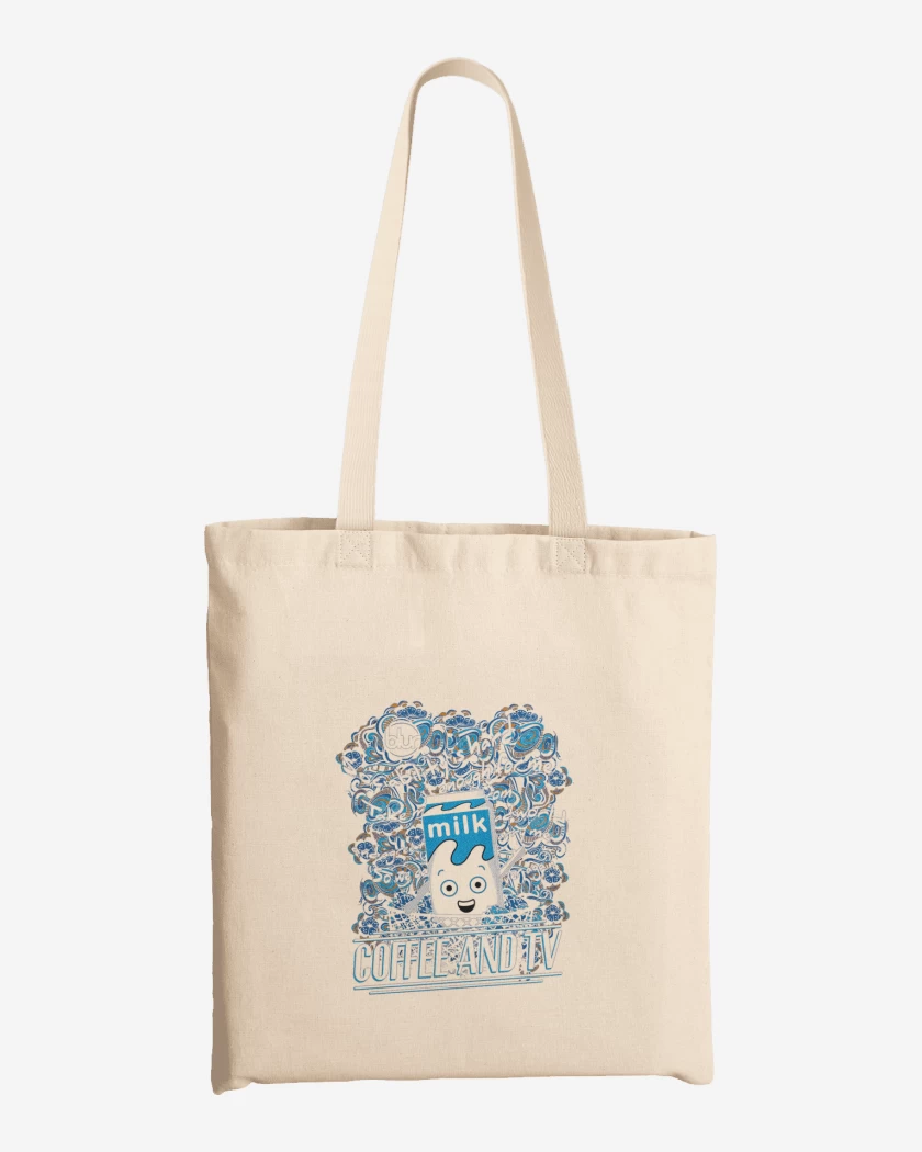 Totebag Coffe on tv 