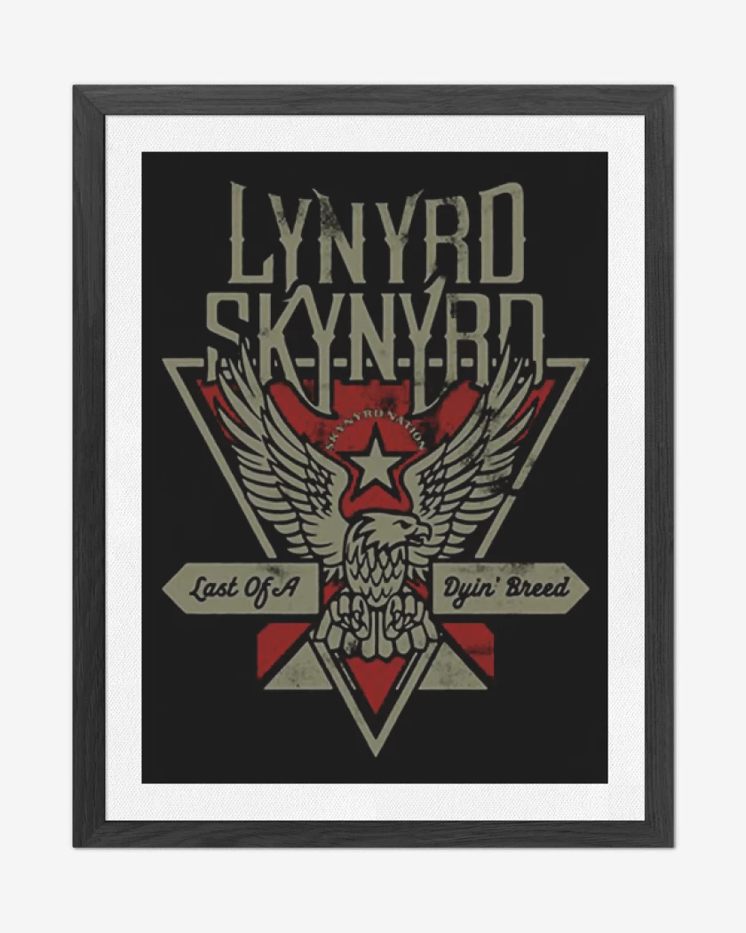 Cuadro decorativo Negro de LYNYRD SKYNYRD 2 