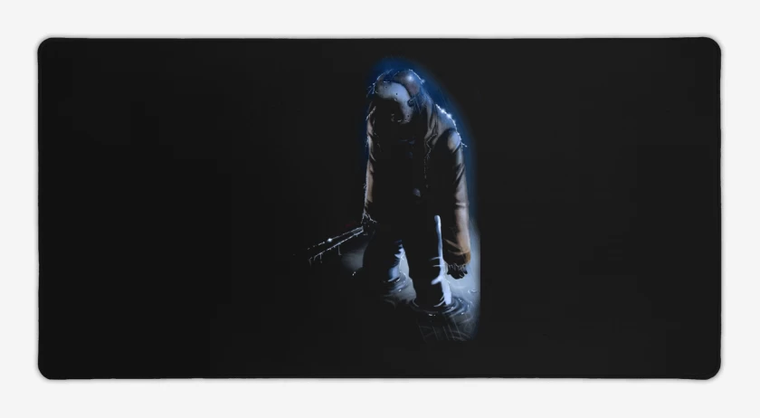 Mouse pad Gamer Negro de JASON VOORHEES