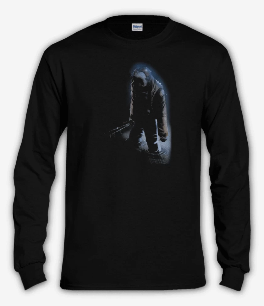 Polera manga larga Negro de JASON VOORHEES