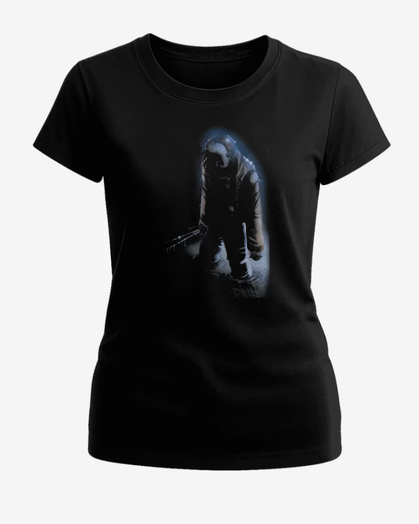 Polera de Mujer Negro de JASON VOORHEES