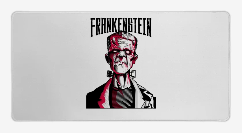 Mouse pad Gamer Blanco de FRANKENSTEIN
