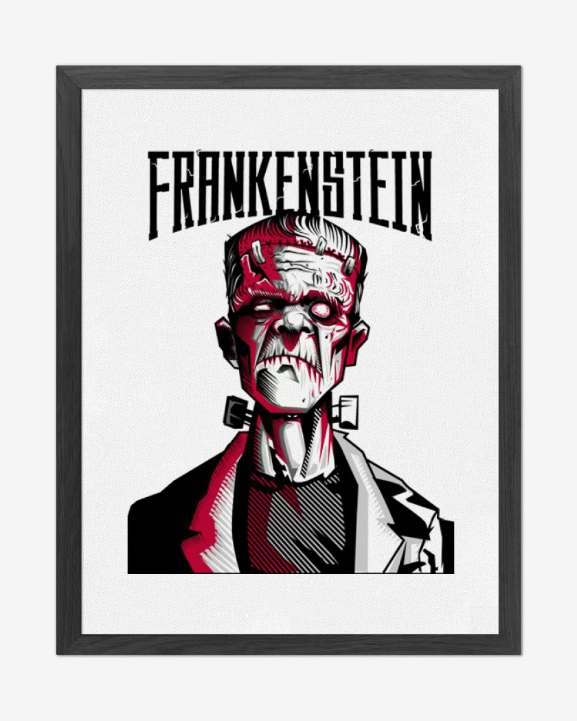 Cuadro decorativo Blanco de FRANKENSTEIN