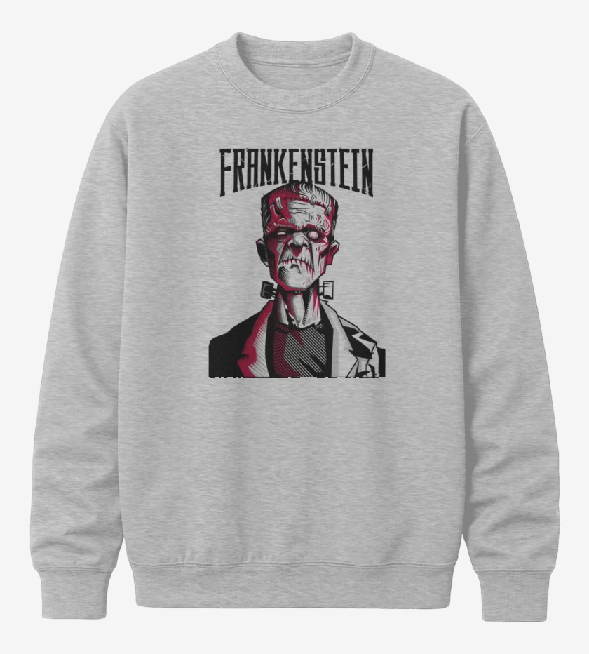 Poleron polo Gris Melange de FRANKENSTEIN