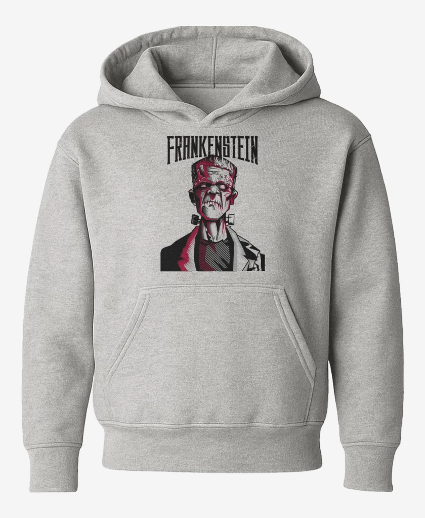 Poleron de niño Gris Melange de FRANKENSTEIN