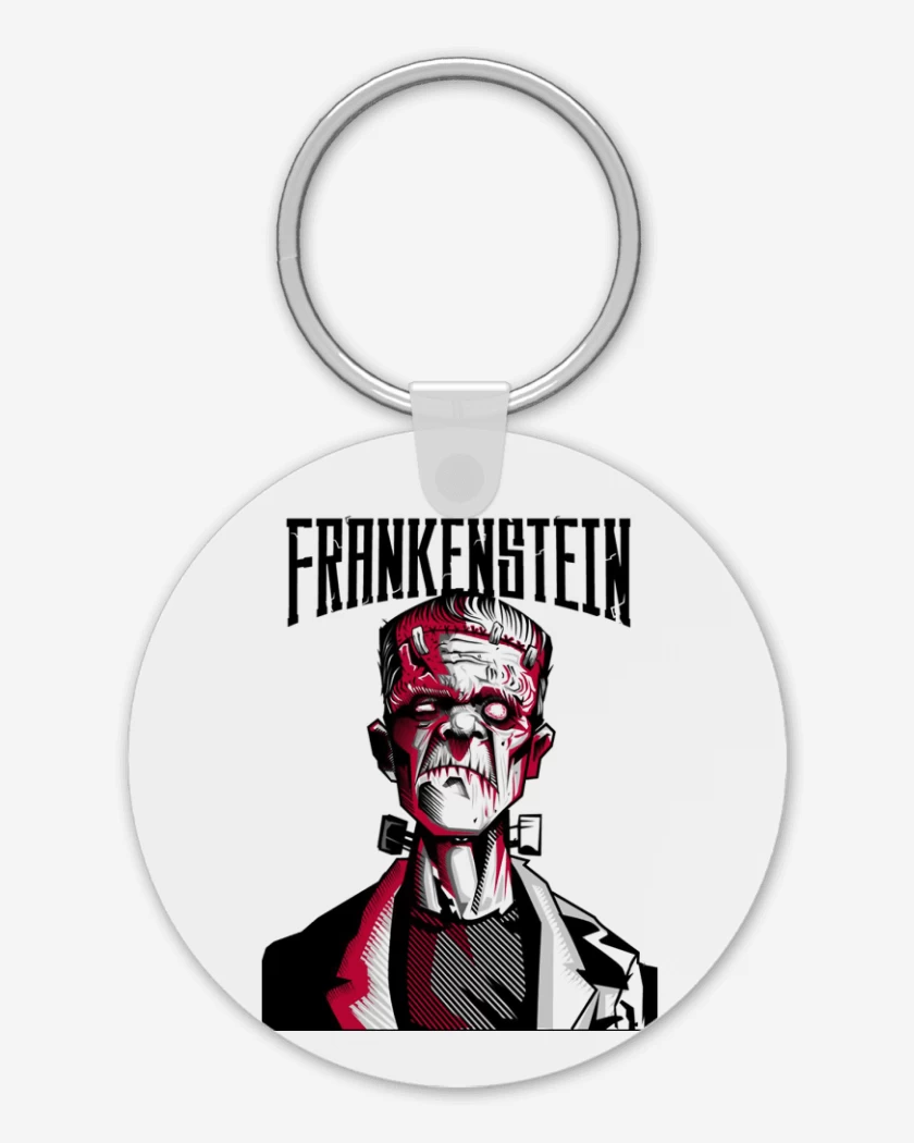 Llavero Blanco de FRANKENSTEIN