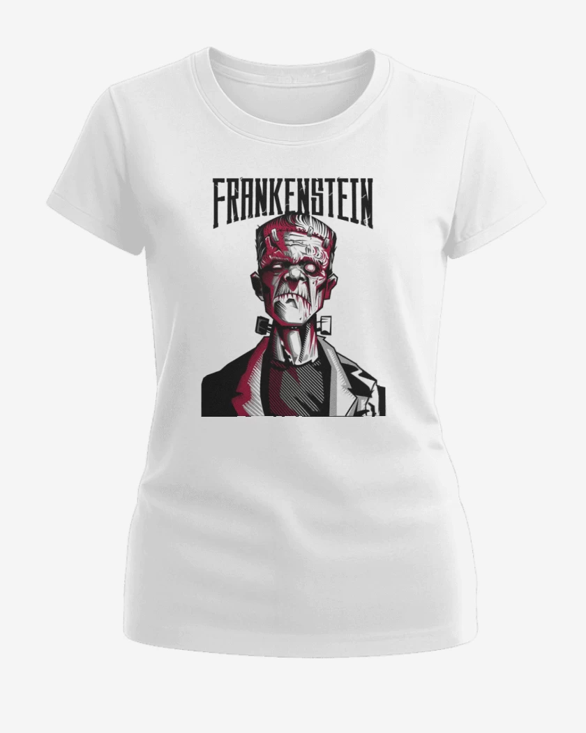 Polera de Mujer Blanco de FRANKENSTEIN