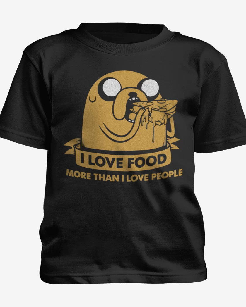 Polera de niño Adventure Time - I love Food