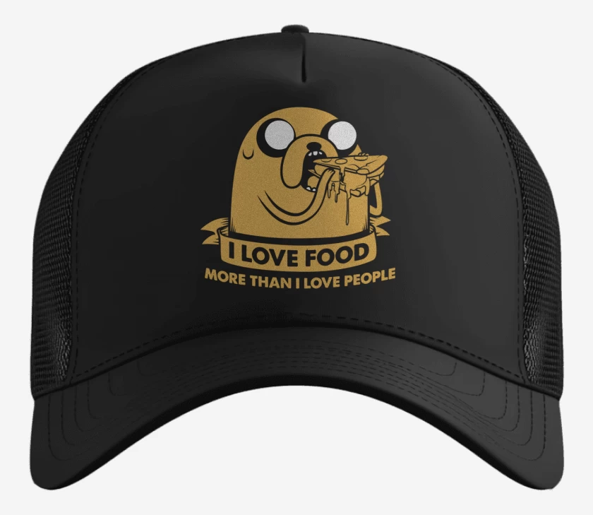 Gorro Adventure Time - I love Food