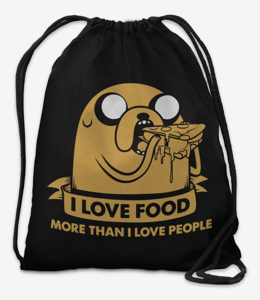 Mochila Adventure Time - I love Food