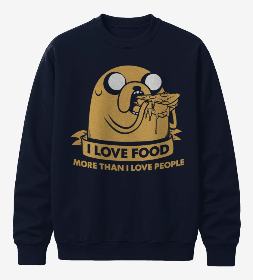 Poleron polo Adventure Time - I love Food