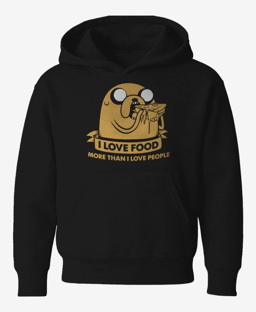 Poleron de niño Adventure Time - I love Food