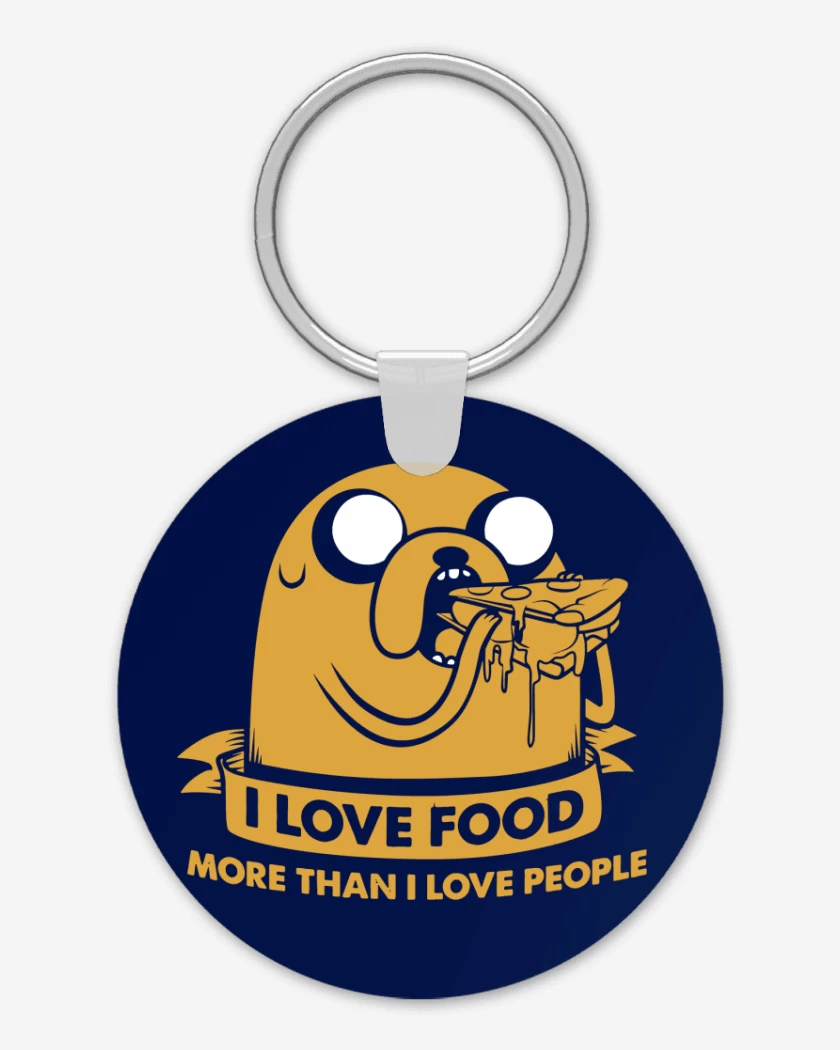 Llavero Adventure Time - I love Food