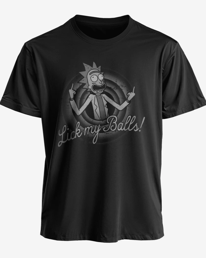 Polera Rick Lick my balls