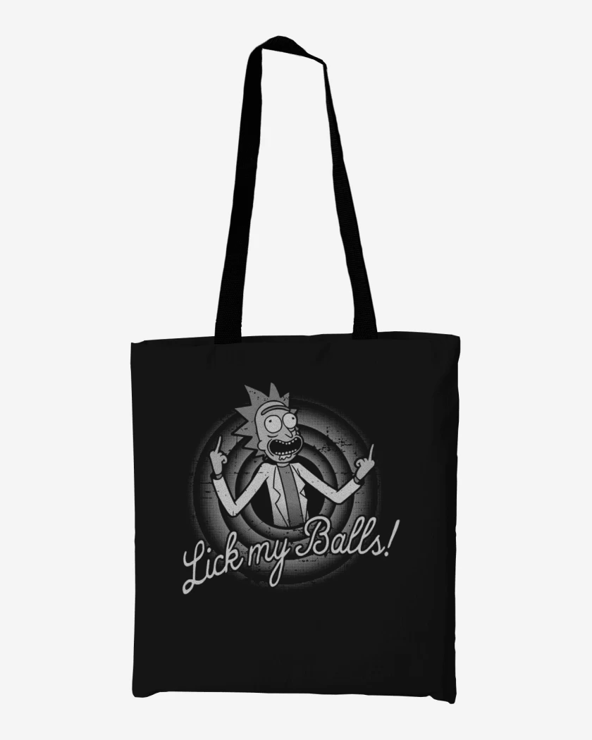 Totebag Rick Lick my balls